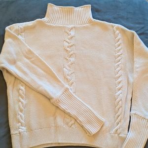 GAP Cable Knit Mock neck Sweater